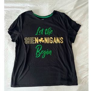 EUC Let the Shenanigans Begin Tee! XL (16/18)